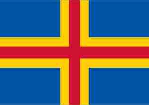 Bandeira de Ilhas Aland