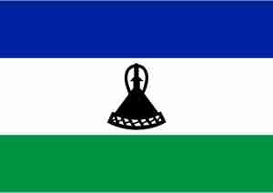 Bandeiras Lesoto