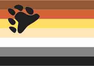 Bandeira LGBT Movimento Bear