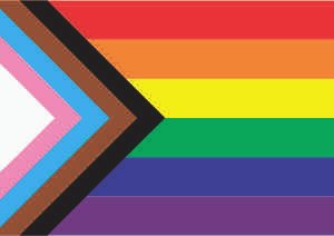 Bandeira LGBT BLM Trans