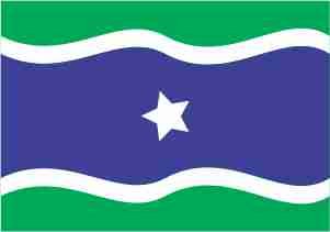 Bandeira de Entre Rio de Minas