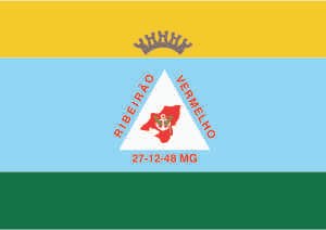 Bandeira de Ribeirão Vermelho