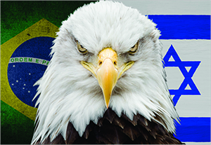 Bandeira Aliança Profética Brasil Israel