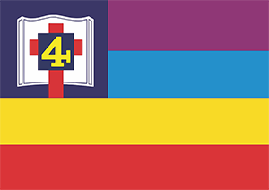Bandeira Igreja do Evangelho Quadrangular